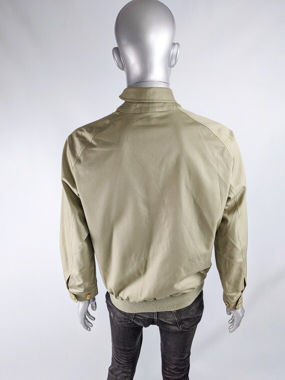 BURBERRY Jacket Men Harrington Jacket Beige Cotto… - image 7