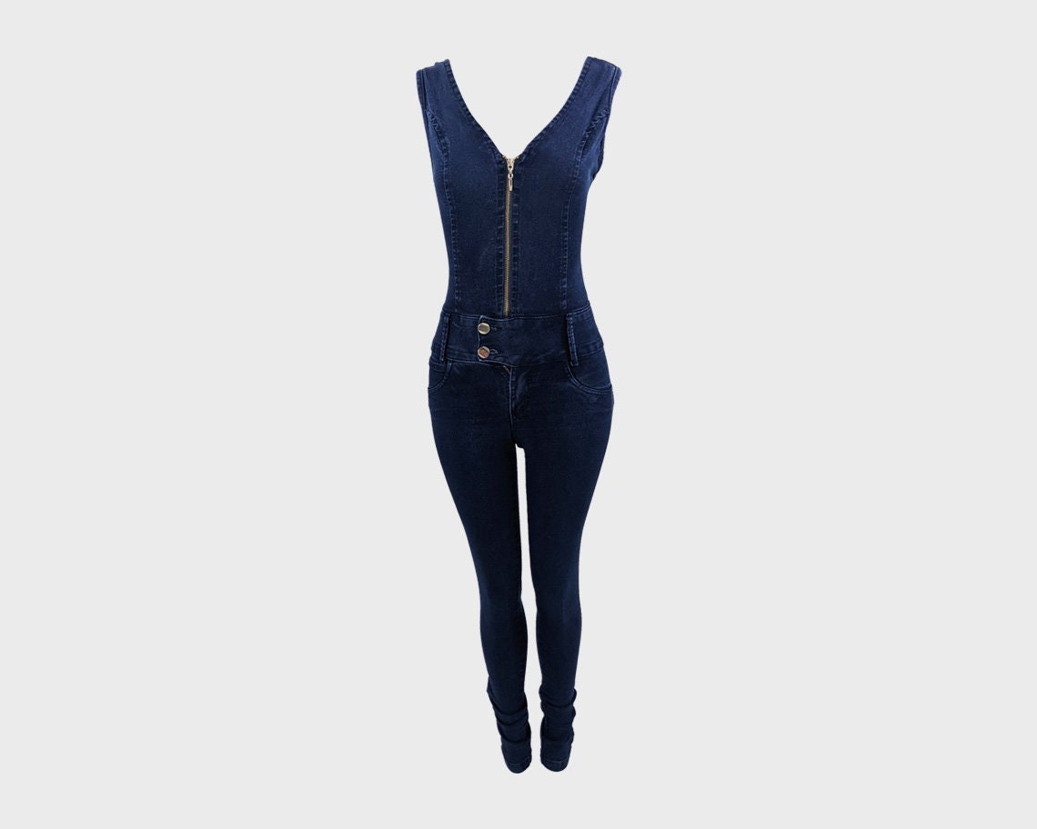 Aggregate 229+ skinny jeans jumpsuit