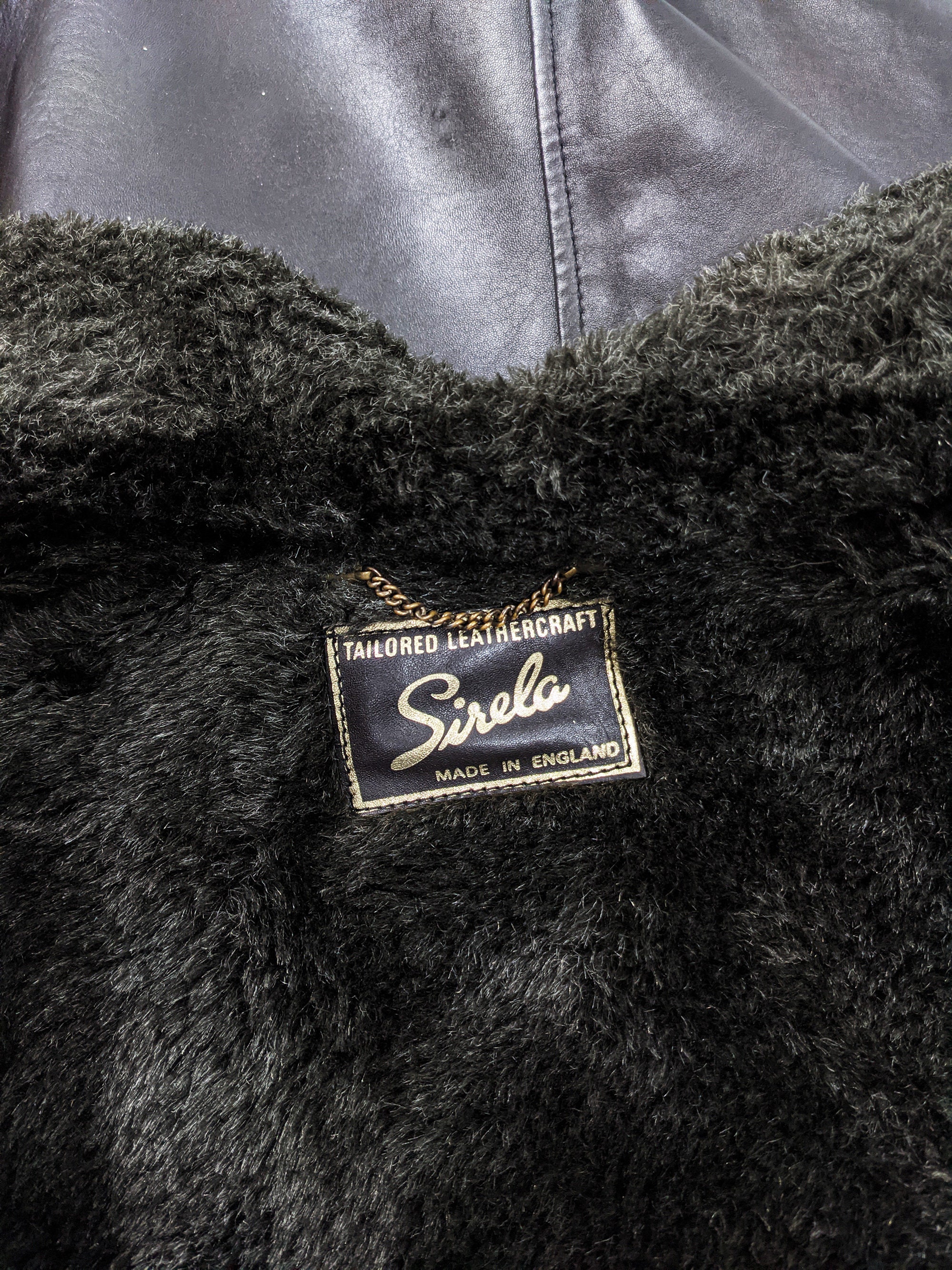 70s Leather Jacket Leather Coat Men Faux Fur Lining Car Coat 70s Leather Jacket Leather Coat Men Faux Fur Lining Car Coat