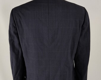 Blazer Vintage Emanuel Ungaro Noir Laine - Manches 3/4 - Taille 2 - Très Bon état