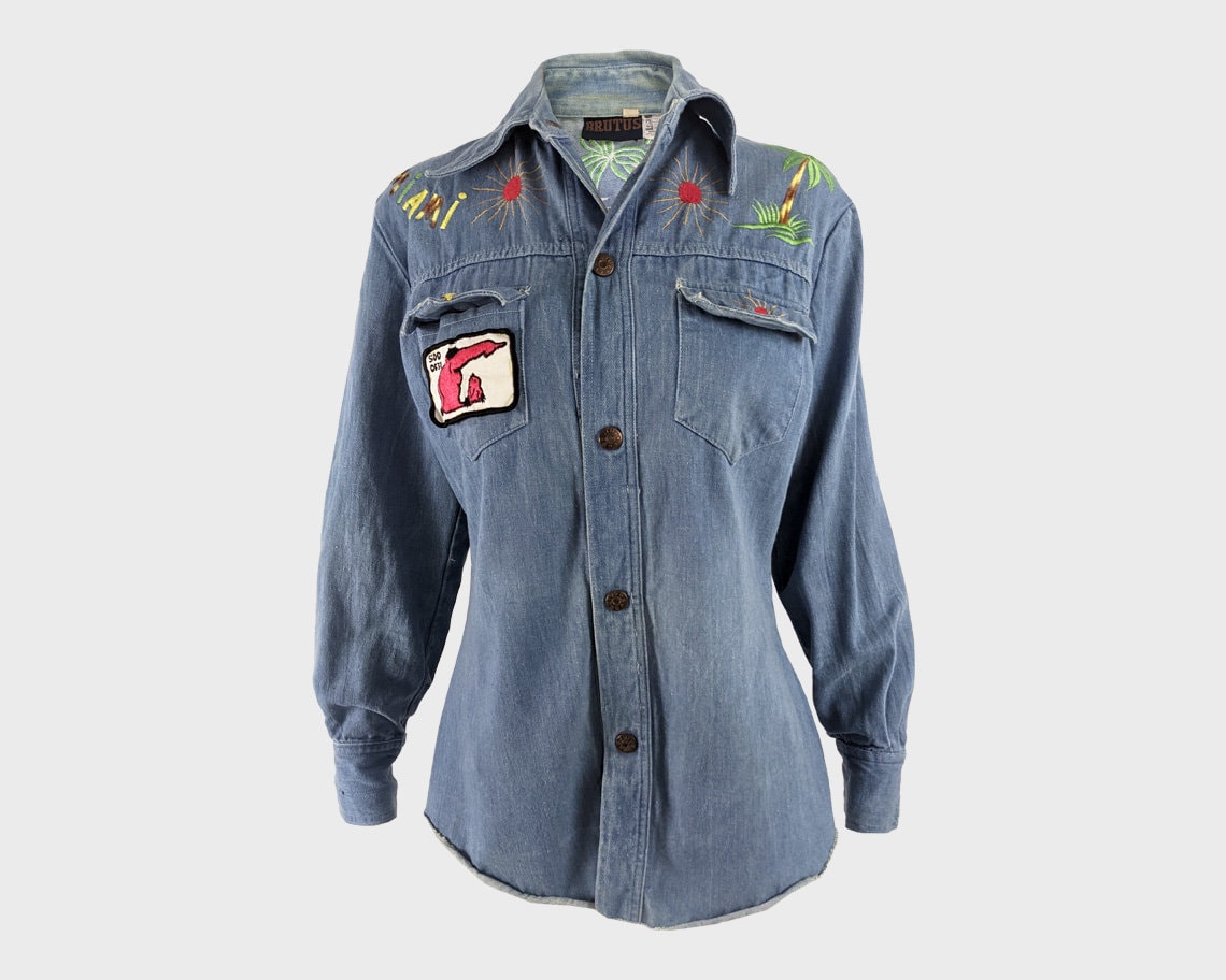 Vintage 70s Denim Shirt, Blue Jean Shirt Women, Embroidered Shirt, Florida Jacket, Grunge Jacket, Mod Shirt Rockabilly Shirt Bird Embroidery - Etsy Vintage 70s Denim Shirt, Blue Jean Shirt Women, Embroidered Shirt, Florida Jacket, Grunge Jacket, Mod Shirt Rockabilly Shirt Bird Embroidery - Etsy