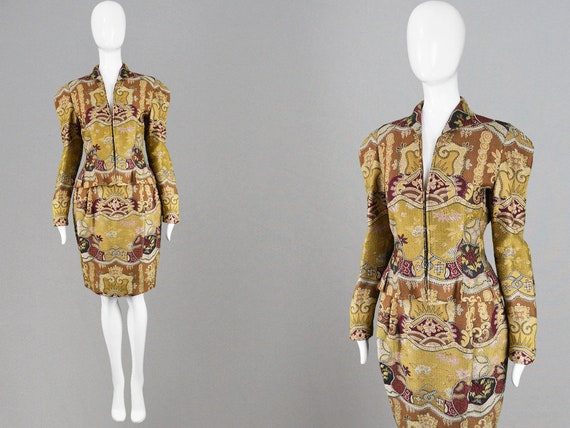 Vintage 90s CHRISTIAN LACROIX Pret a Porter Brocad