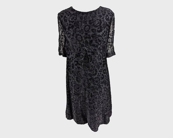 Devore velvet dress top