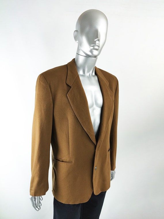 Vintage GIANFRANCO FERRE Brown Wool & Cashmere Bl… - image 6
