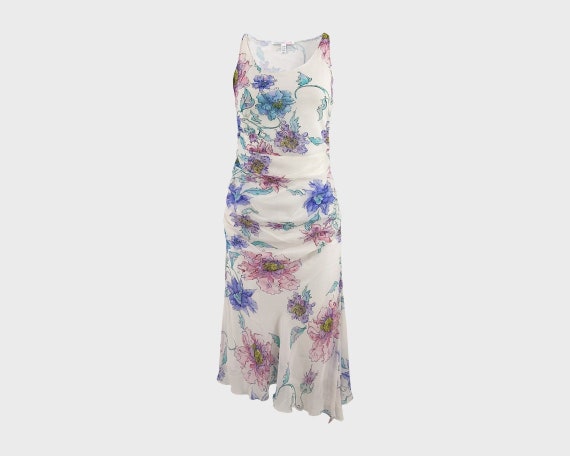 EMANUEL UNGARO Dress Vintage Y2k Dress off White Silk Dress - Etsy Singapore