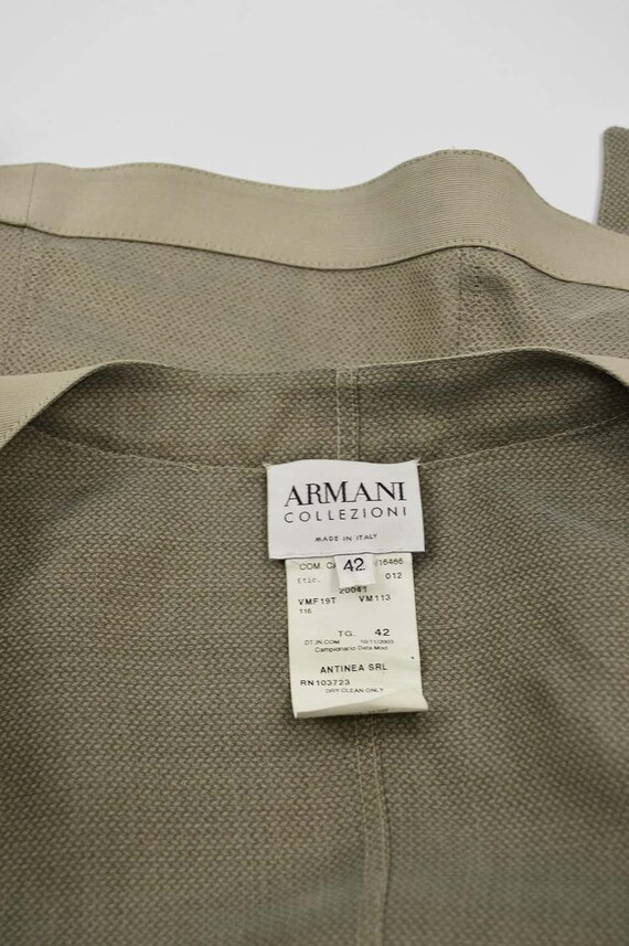 Vintage Armani Collezioni Single-breasted Black Blazer – Trig \u0026 Tony