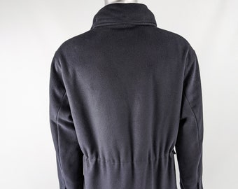 80s VALENTINO COAT Mens Wool & Cashmere Coat Utility Pockets