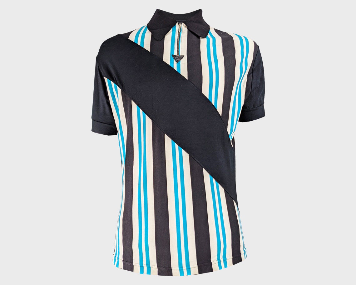 Image of John Richmond Destroy 90S Polo Shirt Sports Jersey Style Club