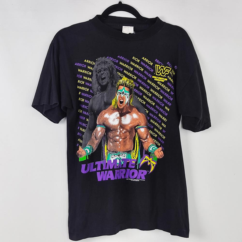 ヴィンテージ 1991 アルティメット・ウォリアー WWF ヨーロピアン 