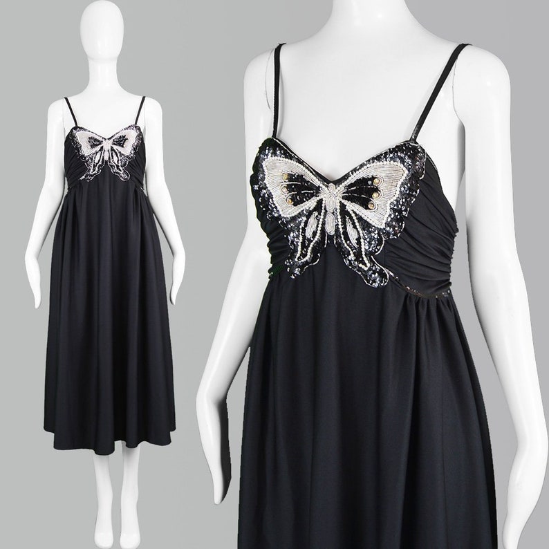 70s evening dress
