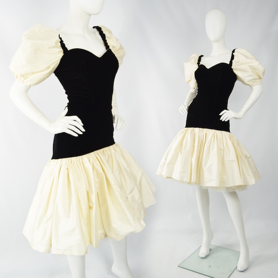 HARVEY NICHOLS 80s Prom Dress Evening Dress 1980s