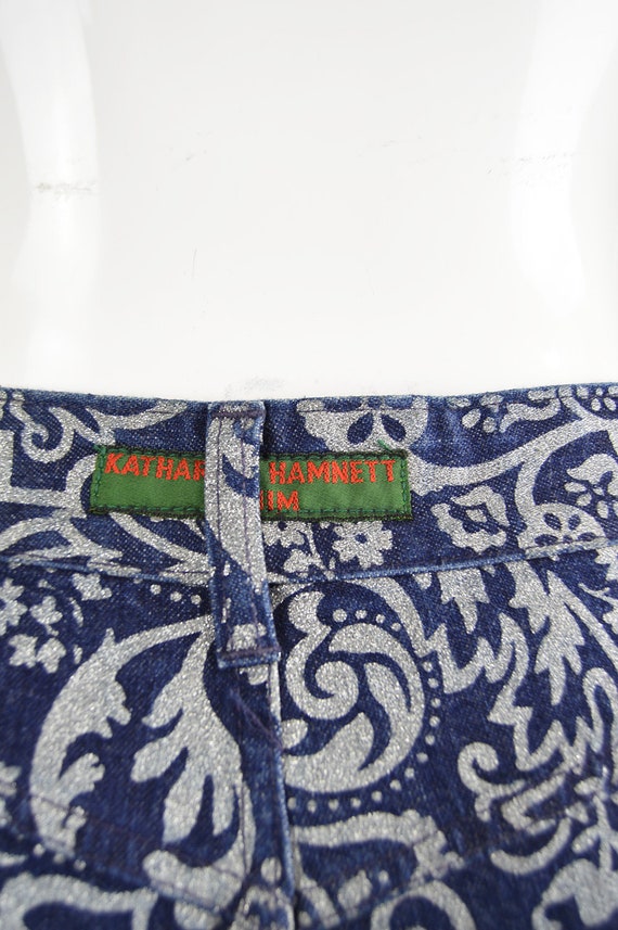 Vintage KATHERINE HAMNETT DEADSTOCK Jeans Denim P… - image 8