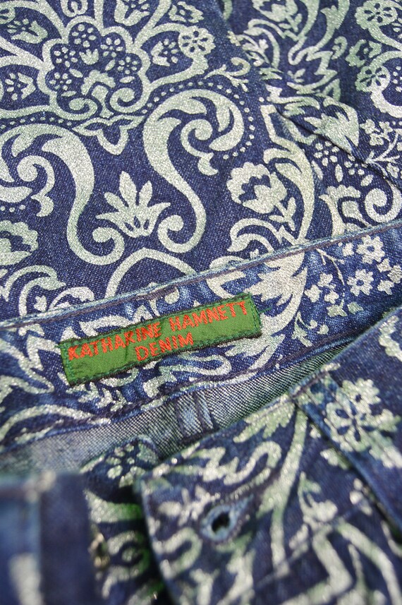 Vintage KATHERINE HAMNETT DEADSTOCK Jeans Denim P… - image 9