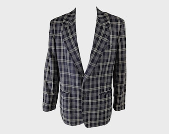 Vintage 80er Jahre BYBLOS Woll Blazer, Academia Jacke, Made in Italy