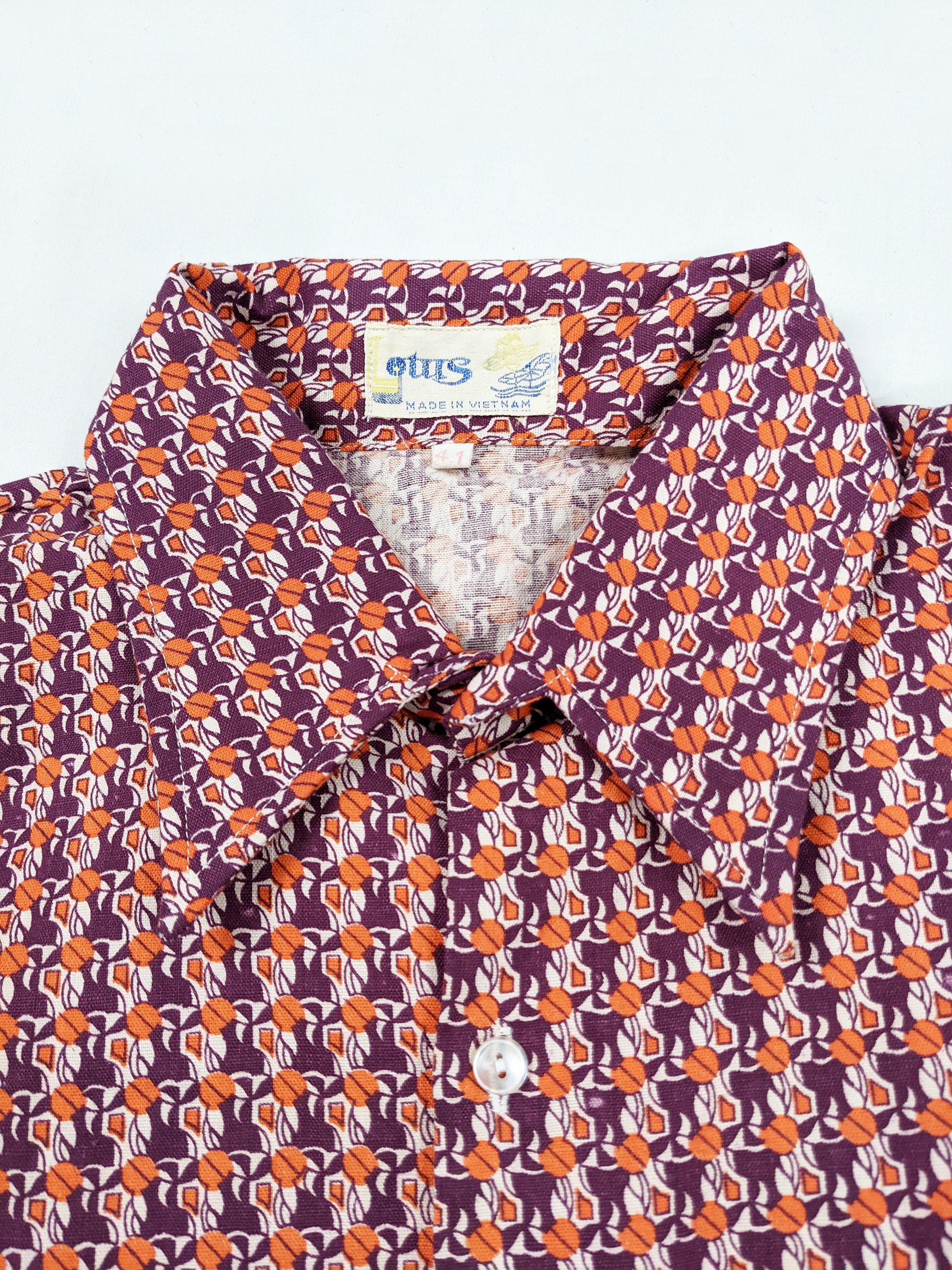 Camicia Floreale Camicia Uomo Maniche Lunghe Fantasia Costumi