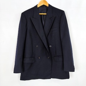 80s Mens Double Breasted Jacket - Etsy
