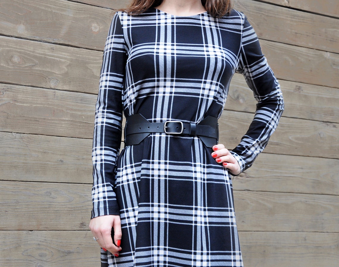 womens black waist belt