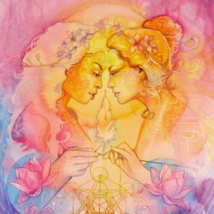Soul Sister Awakening Art Print
