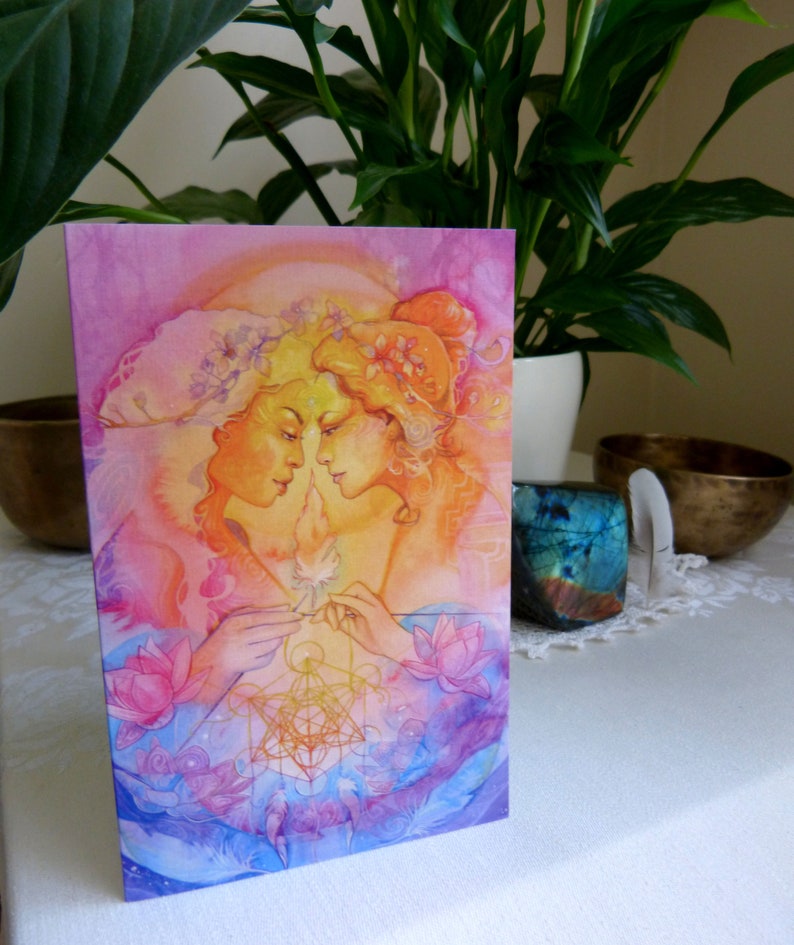 Greeting Card set of 3 Soul Sisters