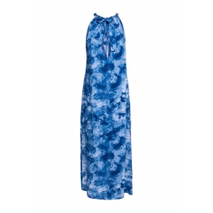 Tie dye Isla maxi dress in blue image 2