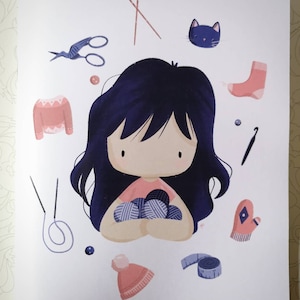 Notebook A5 - Knitter