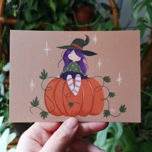 Lot de 3 cartes Halloween