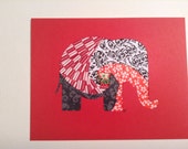 ähnliche Artikel Wie Elefant Muttertag Dankeschön Karte