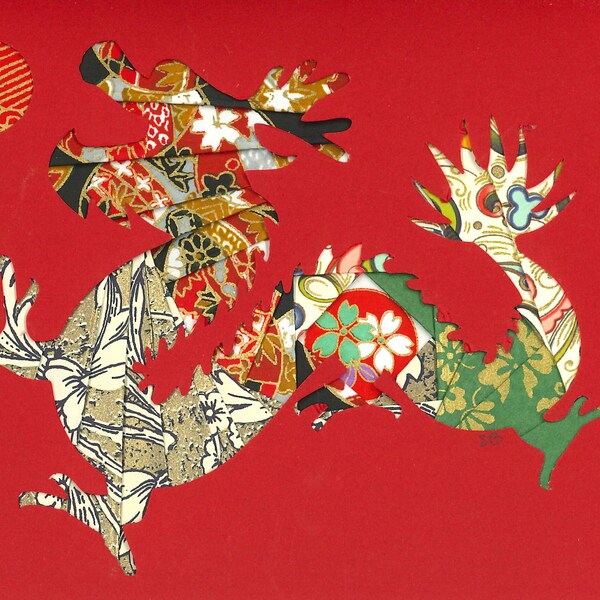 Year of the DRAGON Card - Happy Chinese New Year 2024