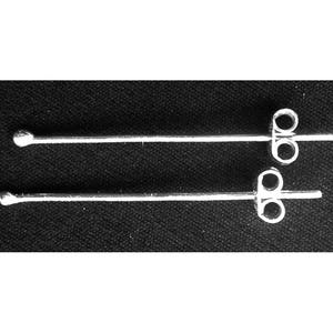 Posts Strerling Silver Posts  Butterfly Type Fasteners
