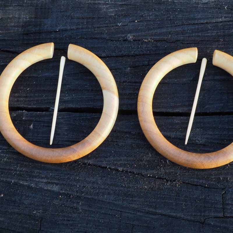 Reclaimed Wood Earrings (E2A) main image 1