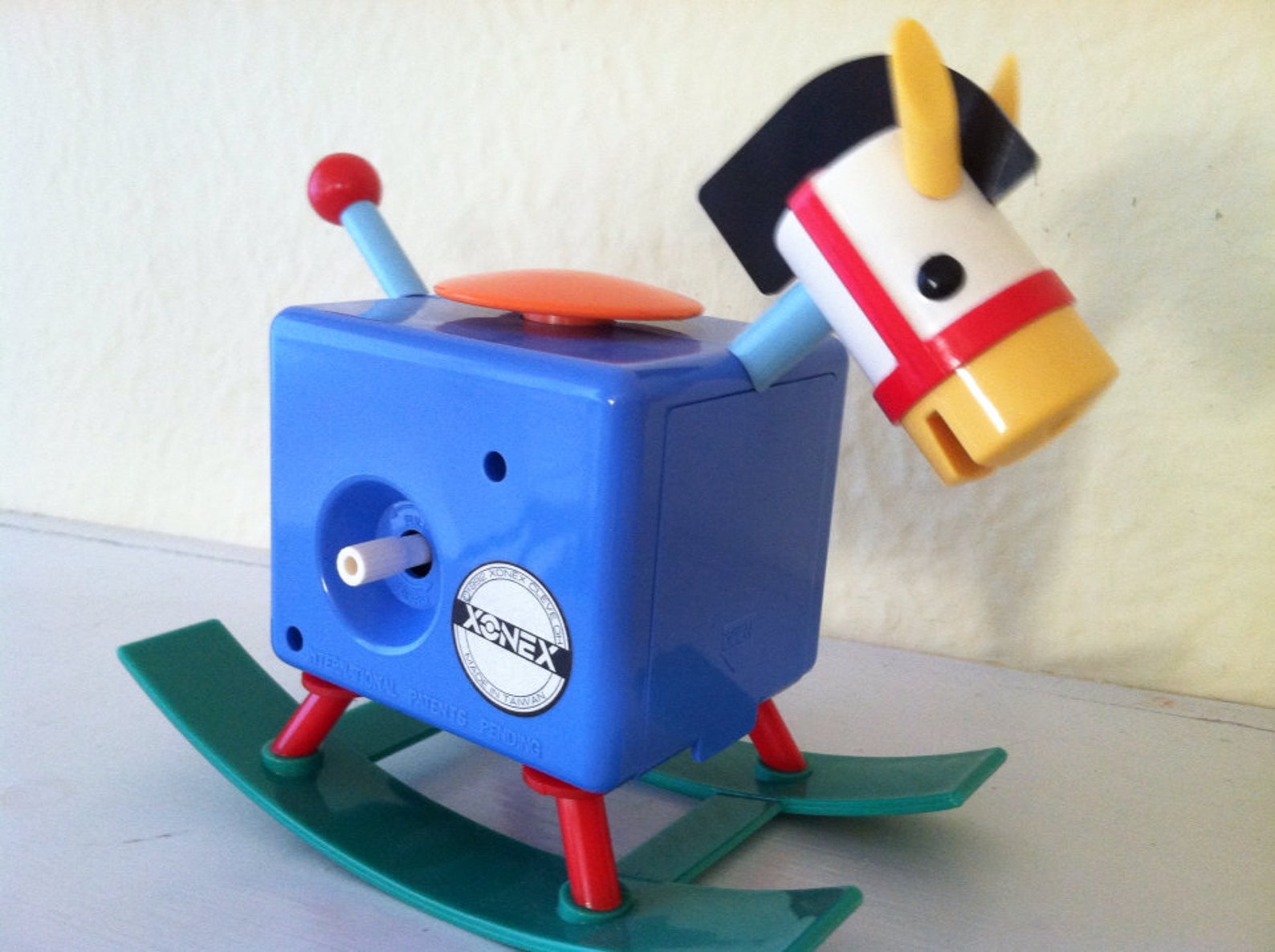 Vintage Plastic Novelty Rocking Horse Alarm Clock by Xonex Etsy