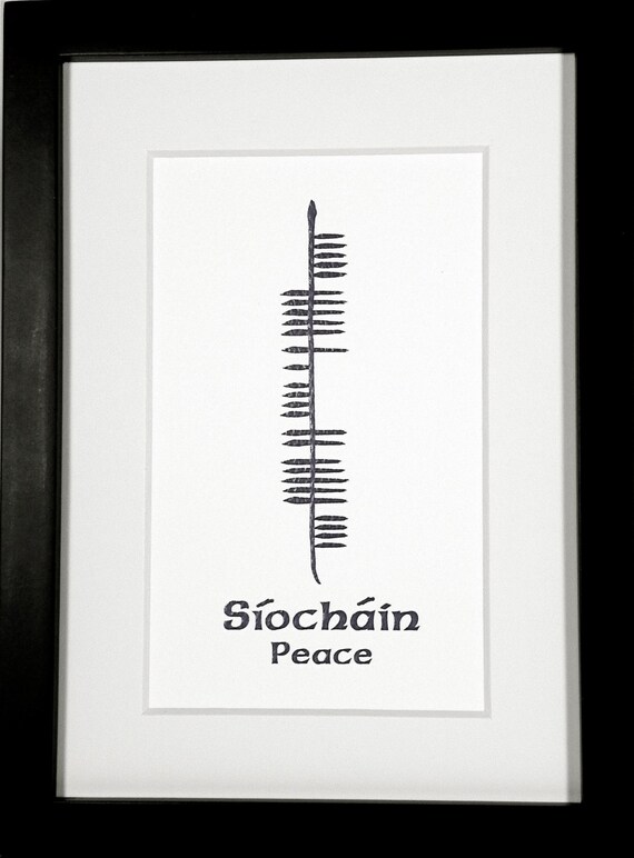 Ogham Necklace Peace
