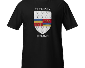 Tipperary Ireland Coat of Arms Short-Sleeve Unisex T-Shirt