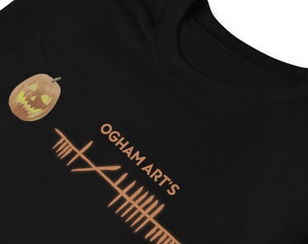 Ogham Art Samhain (Halloween) Unisex T-Shirt