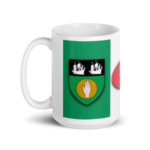 County Louth Ireland 15 oz Ceramic Coffee Mug
