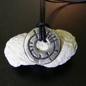 Ogham Necklace - Circle of Life (Beatha)