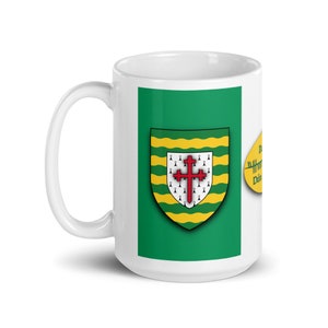 County Donegal Irland 15 Unzen Keramik Kaffeebecher