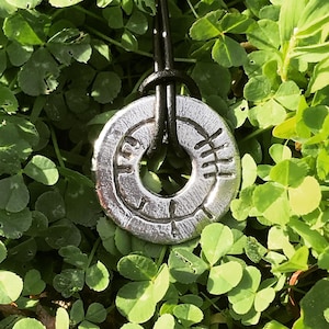 Ogham Necklace - Circle of Life (Beatha)