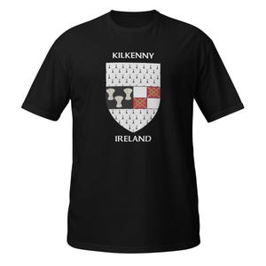 Kilkenny Ireland Coat of Arms Short-Sleeve Unisex T-Shirt