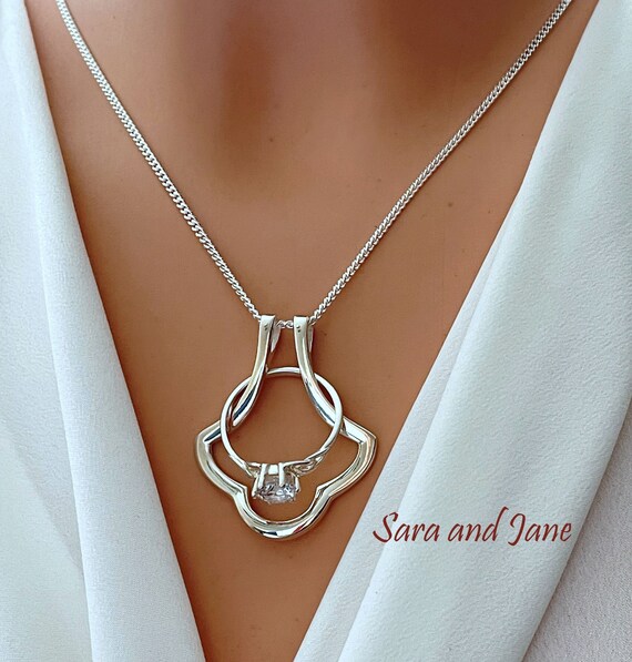 Collier porte bague sale