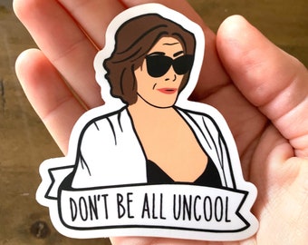 Real Housewives of New York&#39;s Luann &quot;Don&#39;t Be All Uncool&quot; Decal