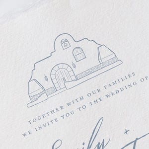 Tubac Golf Resort in Arizona Venue Illustration Line Drawing - PDF & PNG Digital Download Files