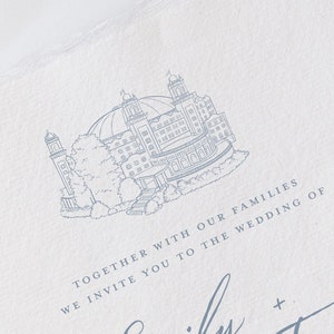 French Lick Resort in Indiana Venue Illustration Line Drawing - PDF & PNG Digital Download Files