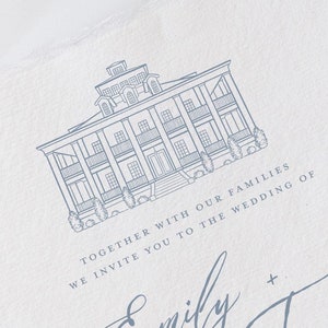 Union Valley Farm and Vineyard in North Carolina Venue Illustration Line Drawing - PDF & PNG Digital Download Files