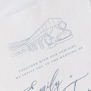 Regatta Place in Newport, RI Venue Illustration Line Drawing - PDF & PNG Digital Download Files