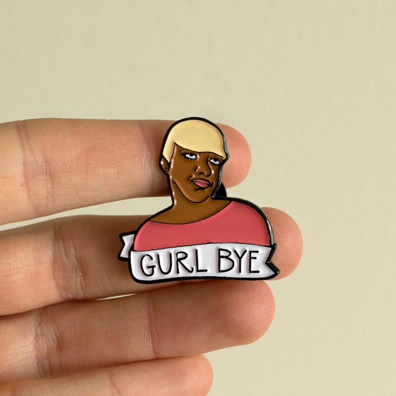 Real Housewives of Atlanta's Nene Leakes Gurl Bye Enamel Pin image 3