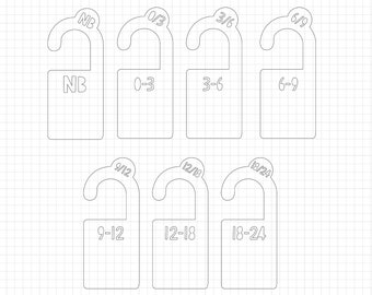 Closet Dividers SVG file for laser cutting