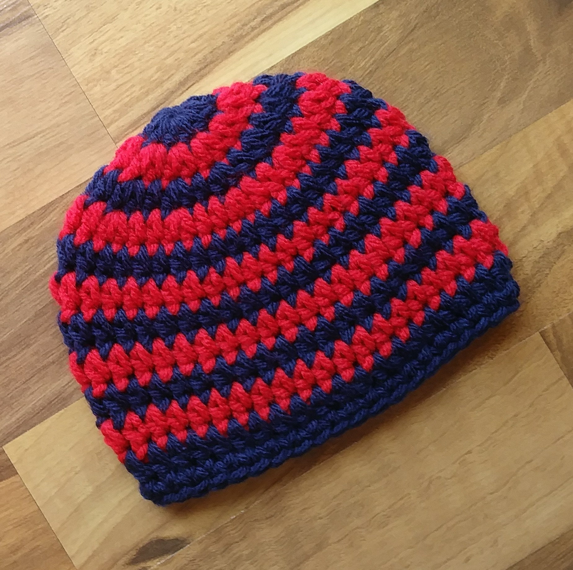 Crochet little BOY hat photo prop gift baby shower @@@