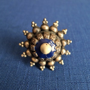 Silver Ring from North India | Tribal ring | Rajastani jewelry | Adjustable Ring