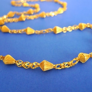 Wunderschöne 22 Karat Goldkette aus Indien
